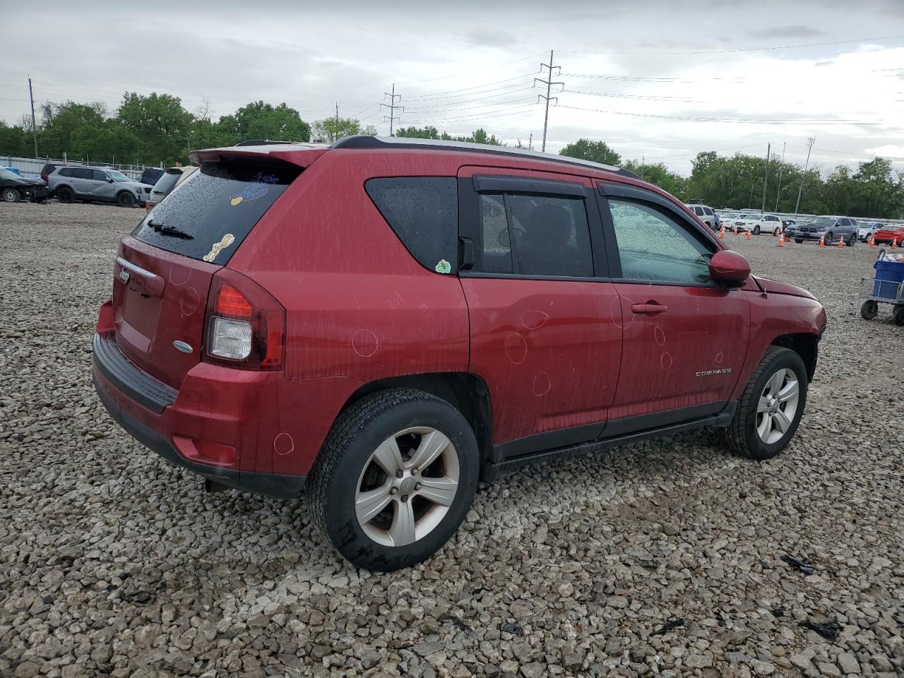 2014 Jeep Compass Latitude VIN: 1C4NJDEB9ED728906 Lot: 57231135