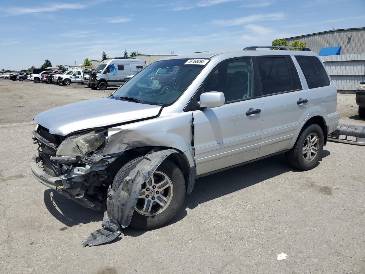 2004 Honda Pilot Ex de vânzare în Bakersfield, CA - Front End