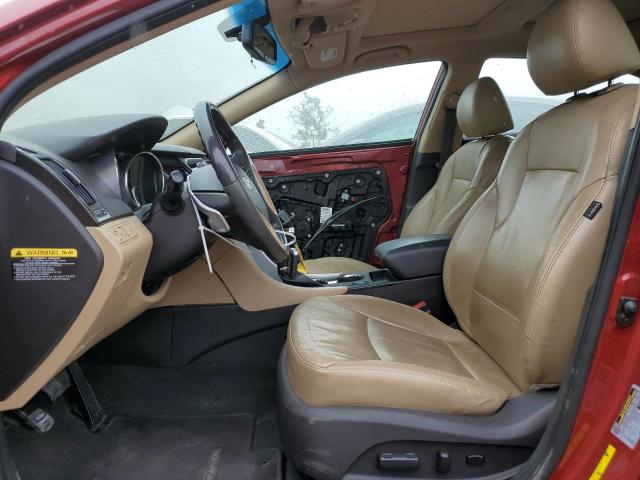  HYUNDAI SONATA 2012 Red