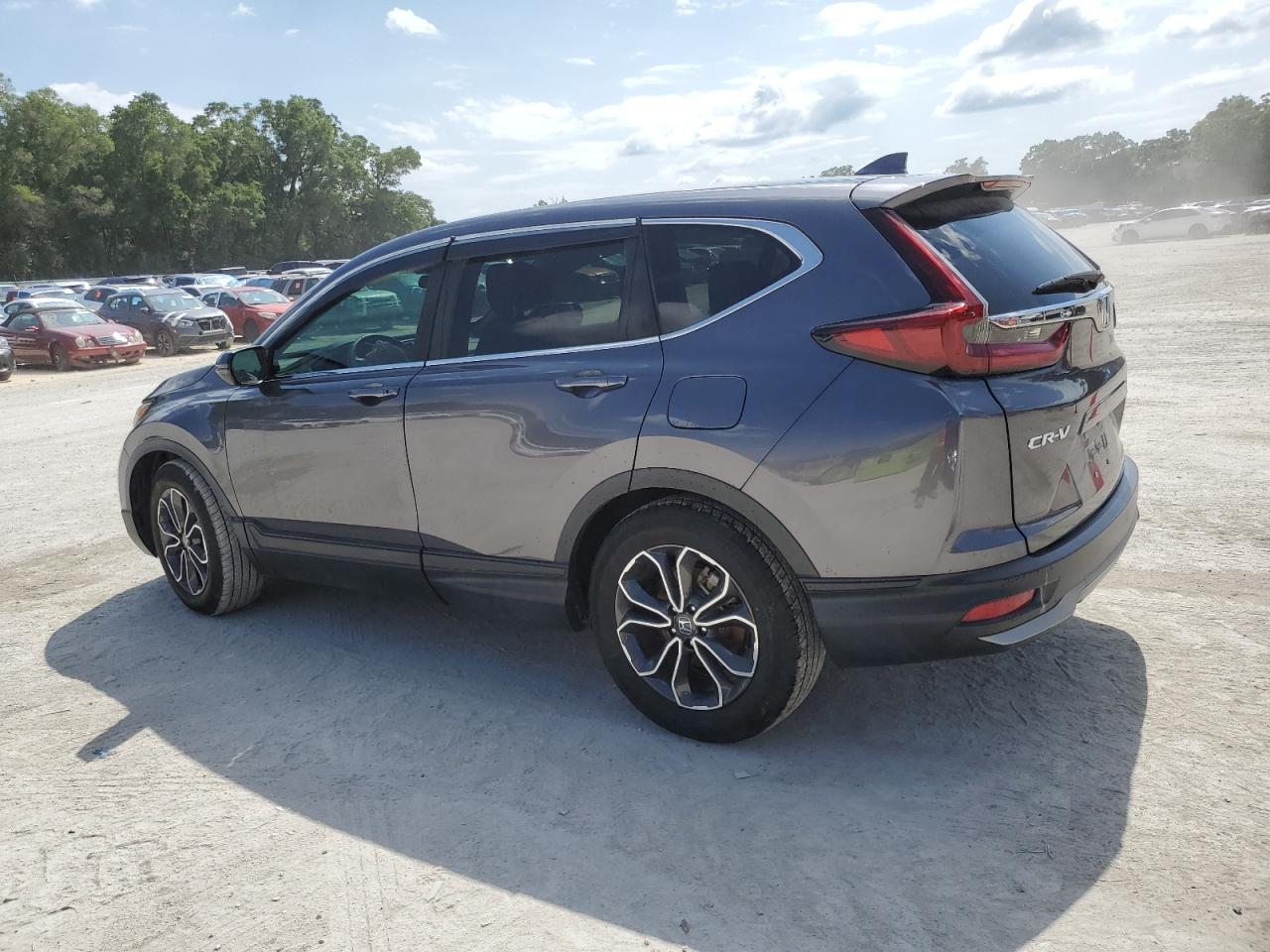 2020 Honda Cr-V Ex grey null gas 2HKRW1H51LH424743 photo #3