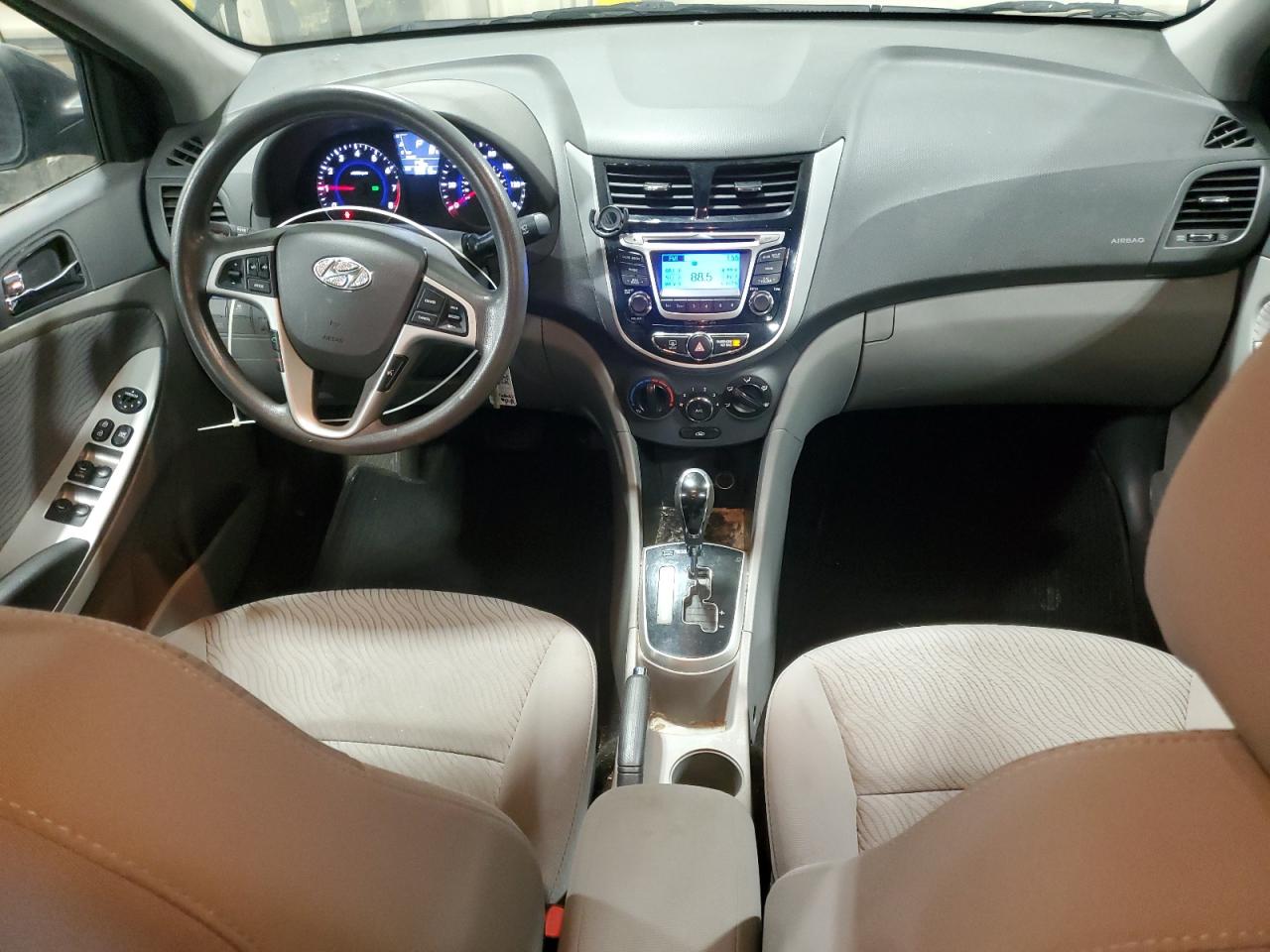 2014 Hyundai Accent Gls VIN: KMHCU4AE2EU597389 Lot: 56226615