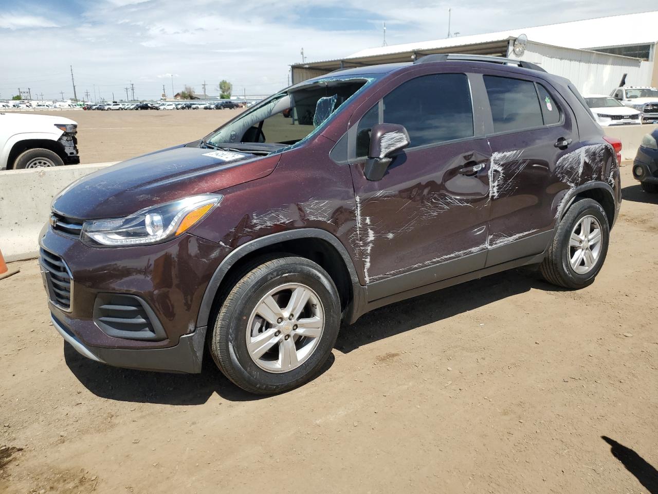 2021 Chevrolet Trax 1Lt na sprzedaż w Brighton, CO - Side