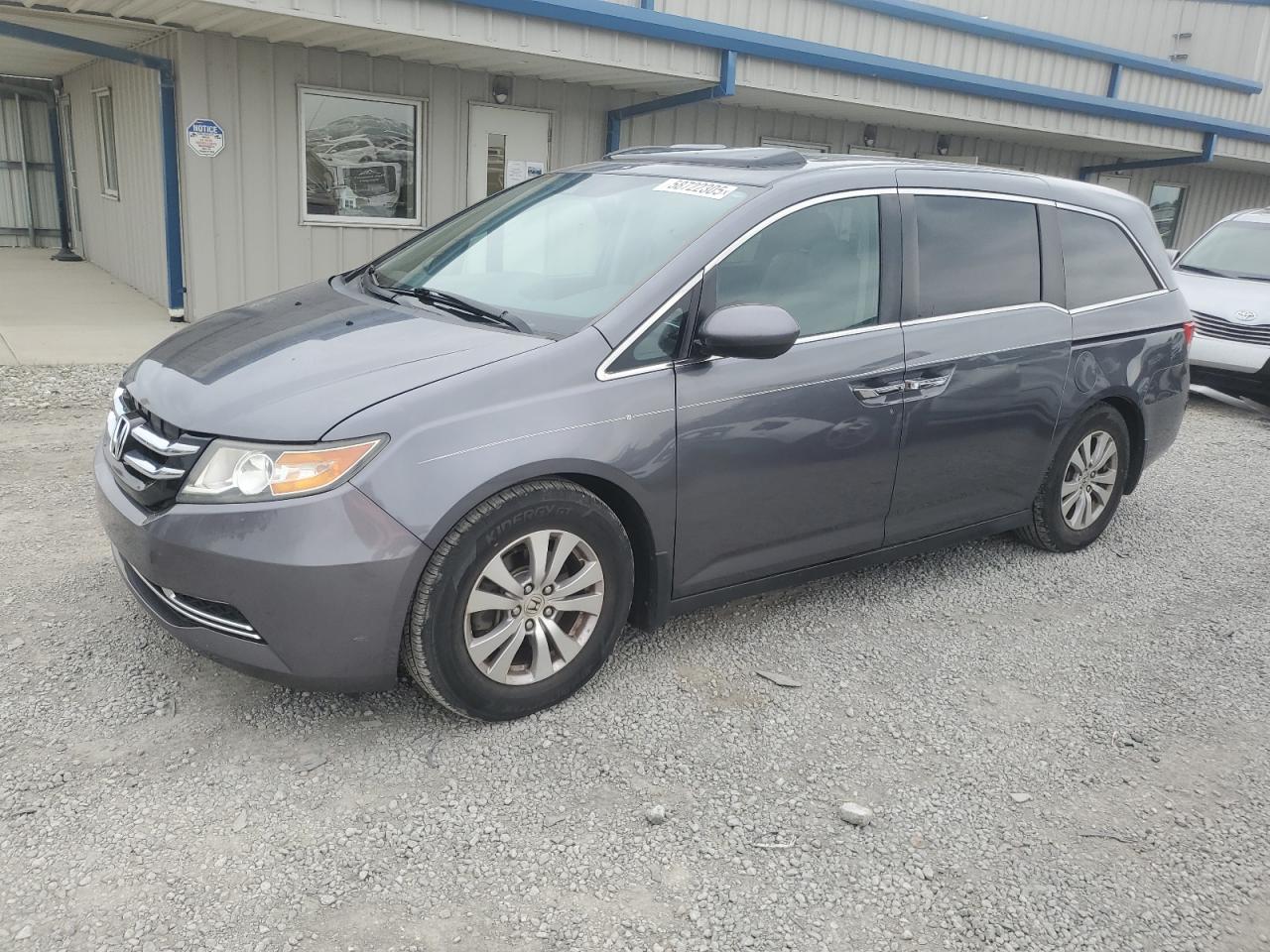 2014 Honda Odyssey Exl იყიდება Earlington-ში, KY - Hail