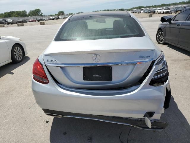  MERCEDES-BENZ C-CLASS 2018 Srebrny