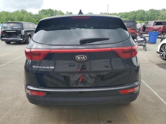  KIA SPORTAGE 2018 Чорний