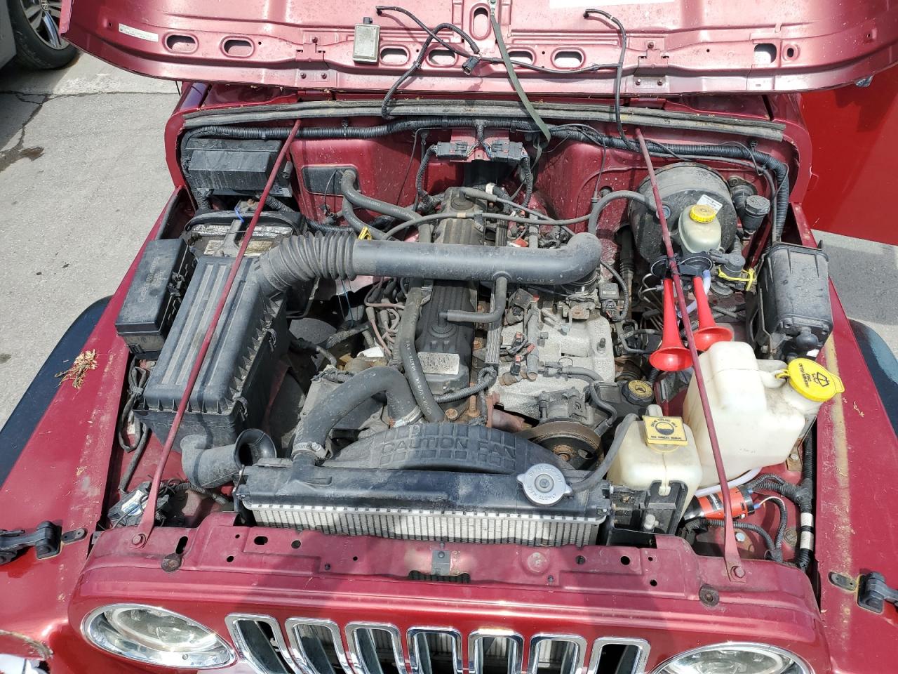 1998 Jeep Wrangler / Tj Sport VIN: 1J4FY19S5WP774834 Lot: 56276005