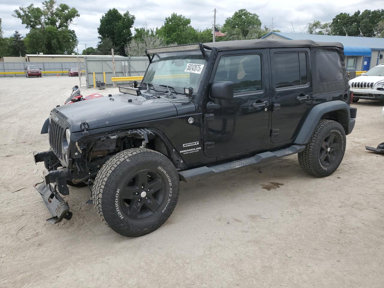 2015 Jeep Wrangler Unlimited Sport for Sale in Wichita, KS - Front End