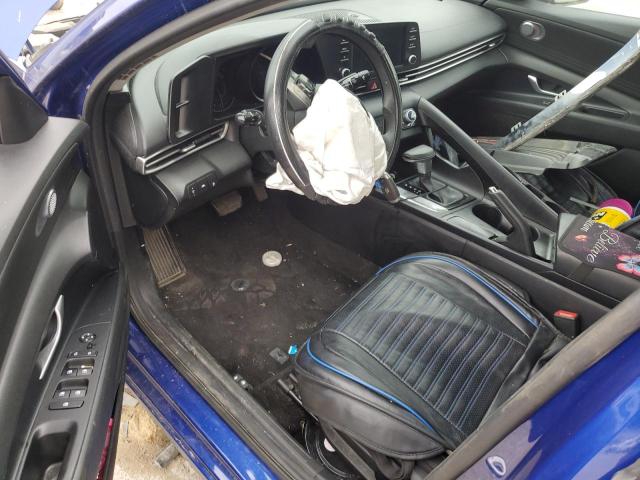  HYUNDAI ELANTRA 2023 Синий