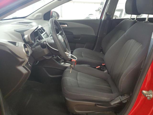  CHEVROLET SONIC 2013 Red