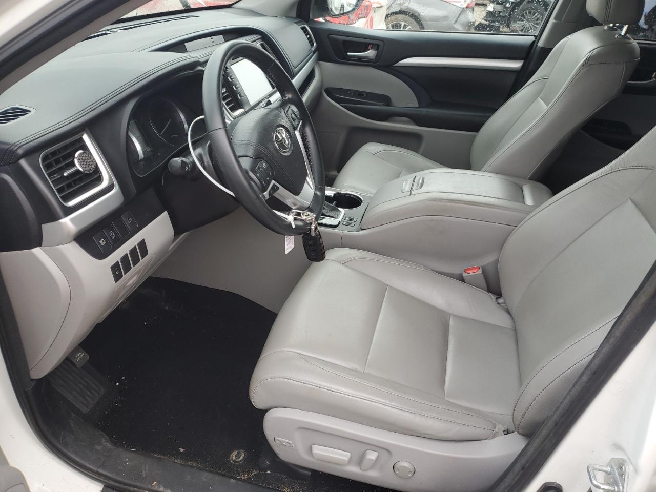 2017 Toyota Highlander Se VIN: 5TDJZRFHXHS424838 Lot: 56729855