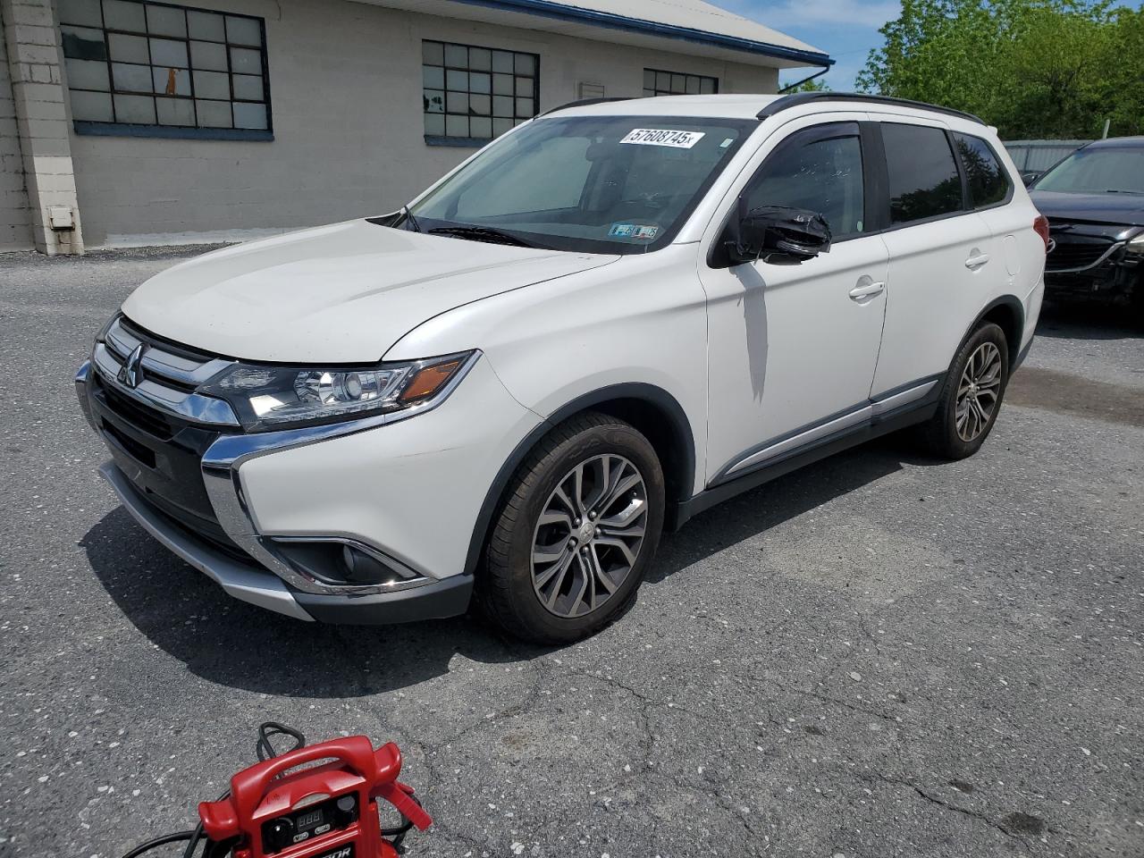 2016 Mitsubishi Outlander Se en Venta en Grantville, PA - Side