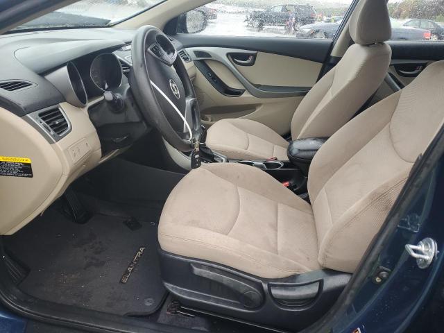  HYUNDAI ELANTRA 2016 Blue