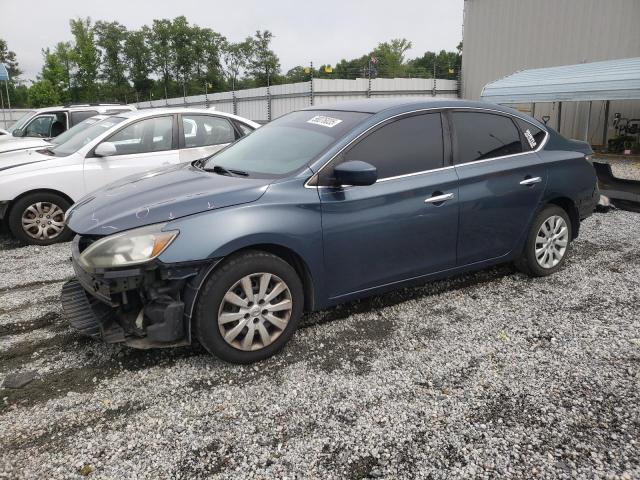  NISSAN SENTRA 2017 Темно-бирюзовый