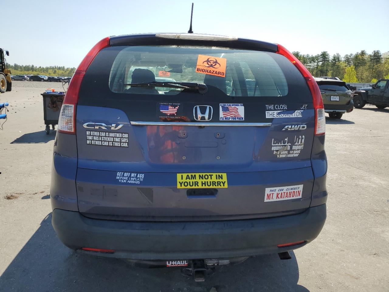 2013 Honda Cr-V Lx VIN: 2HKRM4H39DH607850 Lot: 56980725