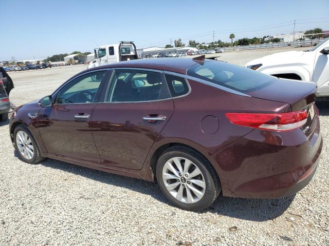 Sedans KIA OPTIMA 2016 Burgundy