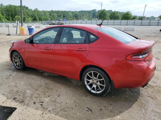  DODGE DART 2014 Червоний