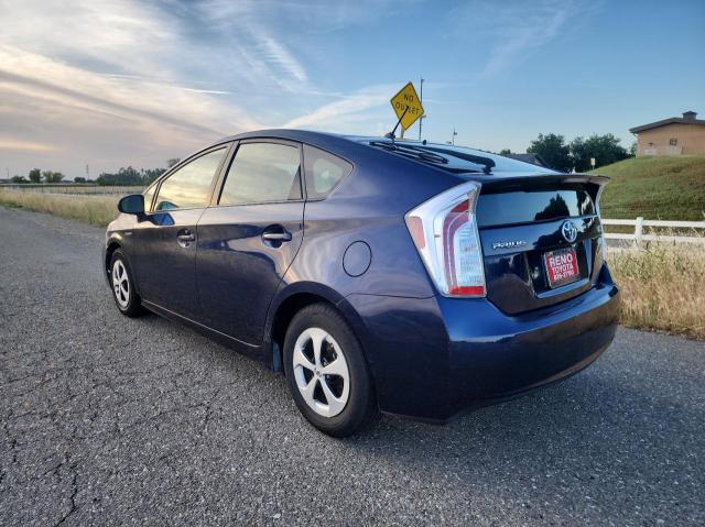 Хэтчбеки TOYOTA PRIUS 2013 Синий
