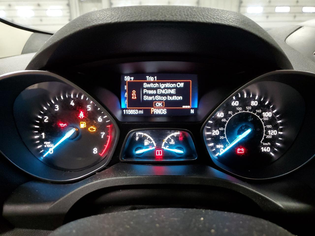 1FMCU0JD4HUE22551 FORD ESCAPE 2017