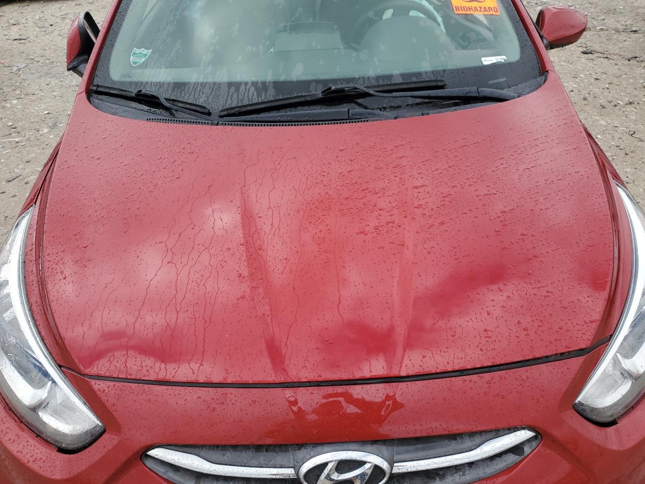 2017 Hyundai Accent Se VIN: KMHCT4AE3HU393207 Lot: 55763445