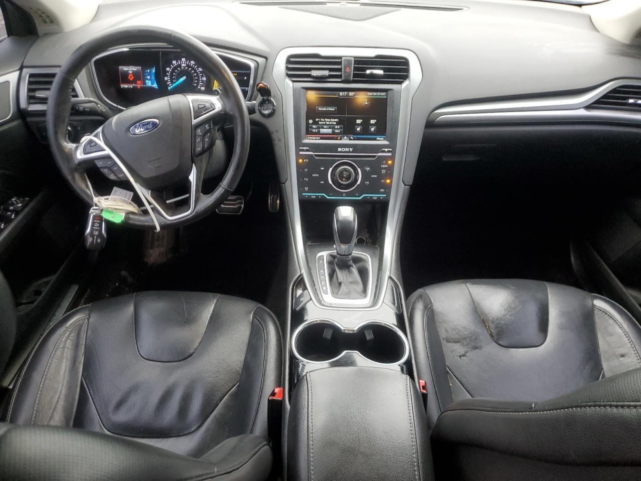 2014 Ford Fusion Titanium VIN: 3FA6P0D95ER341650 Lot: 57052785