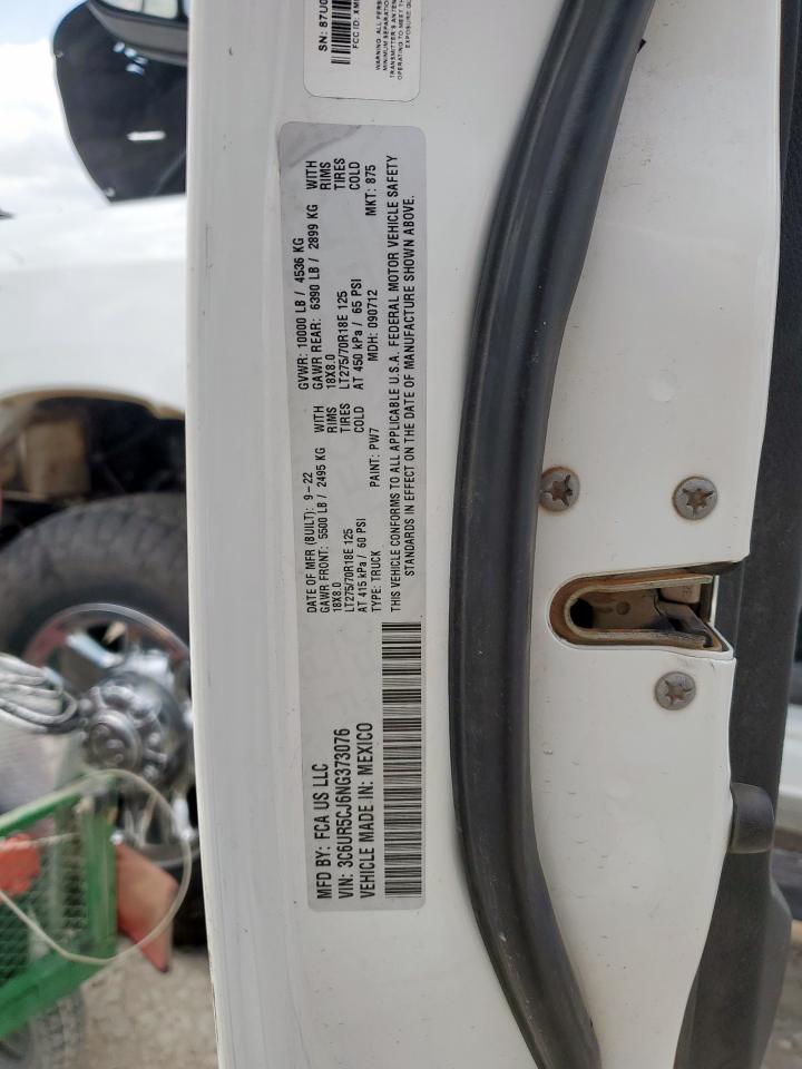 3C6UR5CJ6NG373076 2022 Ram 2500 Tradesman