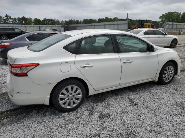 Sedans NISSAN SENTRA 2013 White