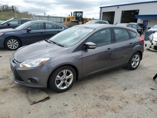 Hatchbacks FORD FOCUS 2014 Srebrny