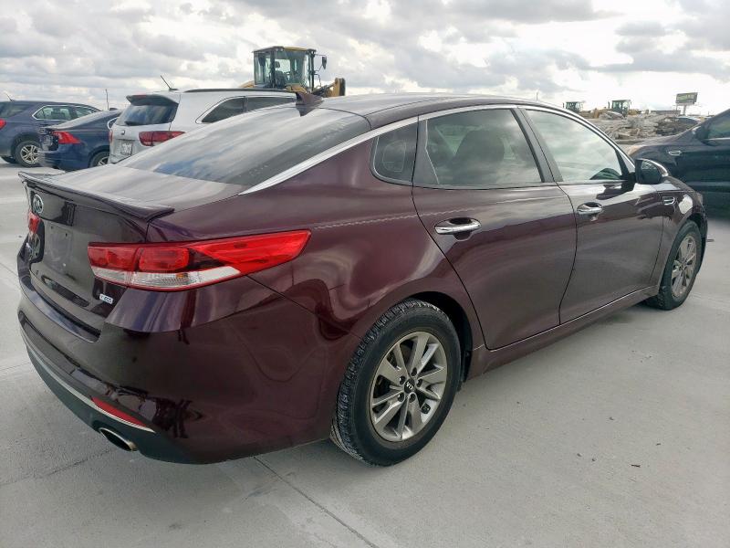  KIA OPTIMA 2016 Burgundy