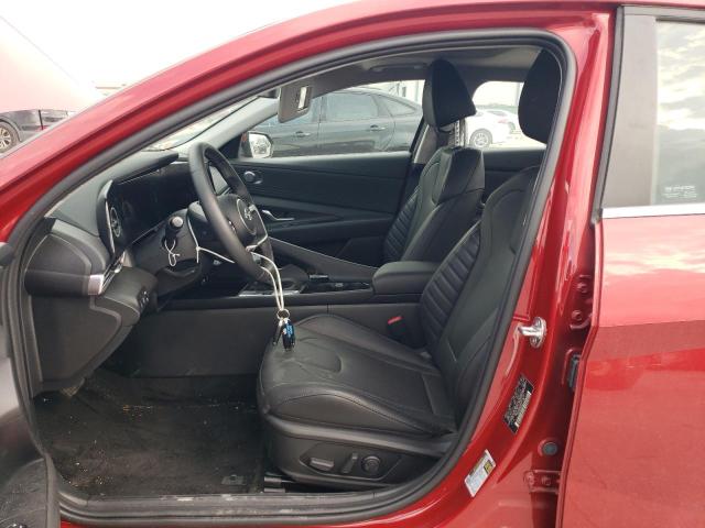  HYUNDAI ELANTRA 2023 Red