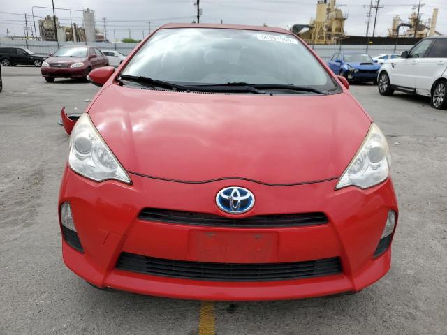  TOYOTA PRIUS 2014 Червоний