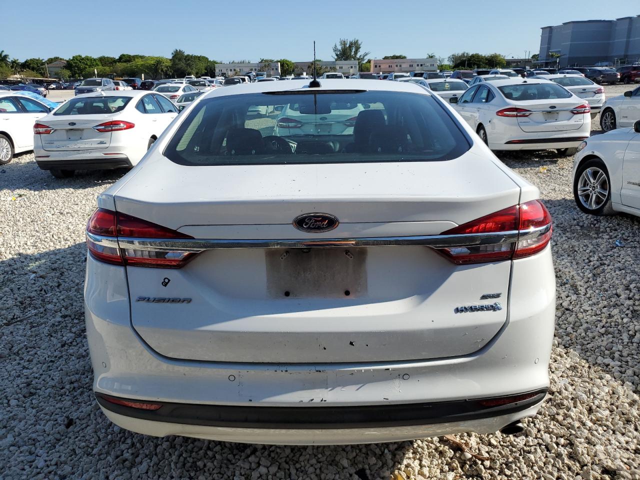 2018 Ford Fusion Se Hybrid VIN: 3FA6P0LU7JR281922 Lot: 54039515