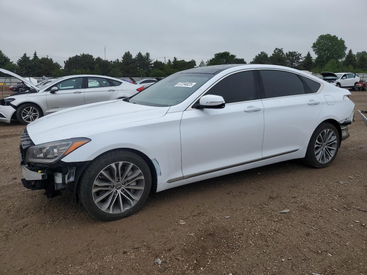 2015 Hyundai Genesis 3.8L იყიდება Elgin-ში, IL - Front End