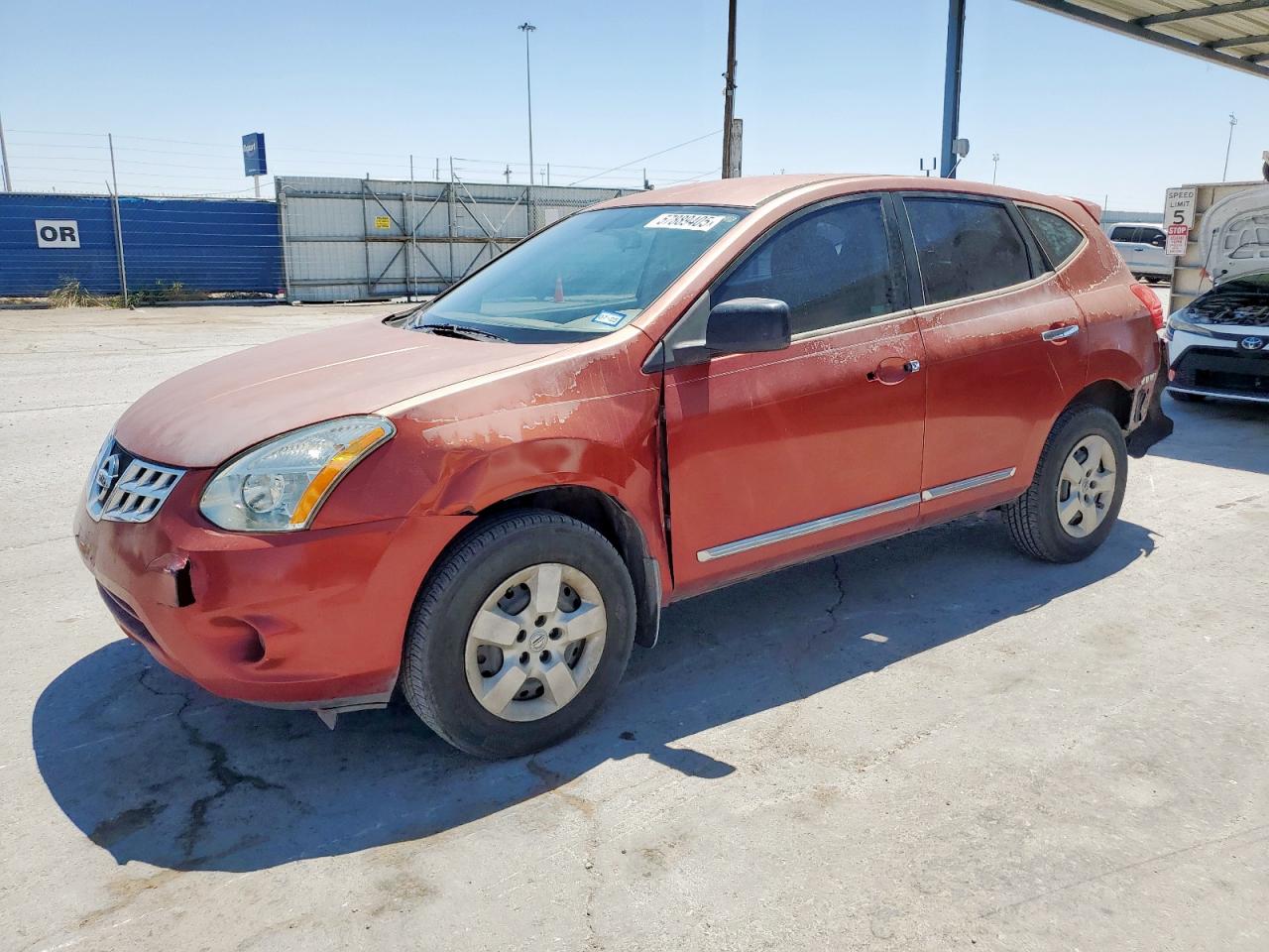 2011 Nissan Rogue S de vânzare în Anthony, TX - Rear End