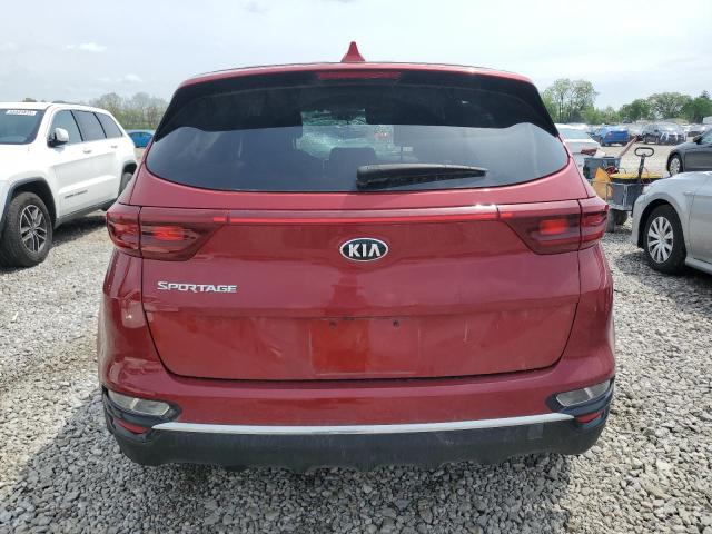  KIA SPORTAGE 2020 Красный