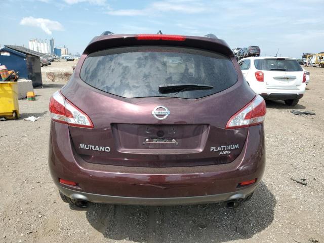  NISSAN MURANO 2014 Бургунді