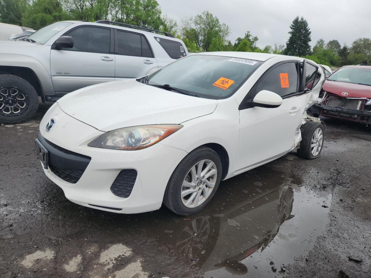 2013 Mazda 3 I იყიდება Portland-ში, OR - Rear End