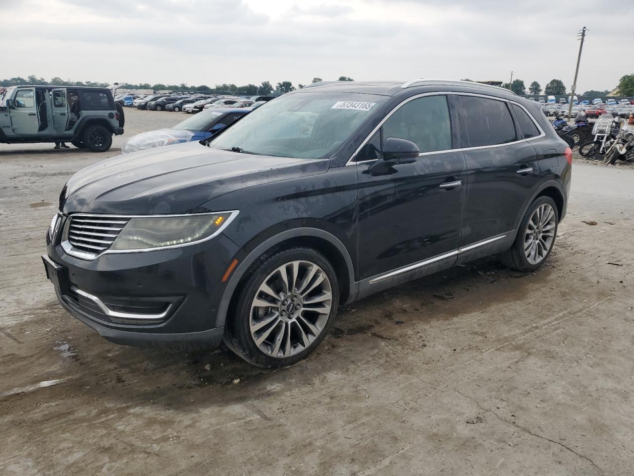 2016 Lincoln Mkx Reserve de vânzare în Sikeston, MO - Water/Flood