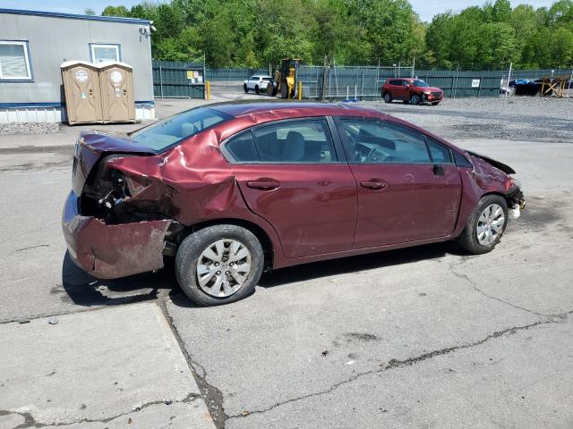  HONDA CIVIC 2012 Maroon