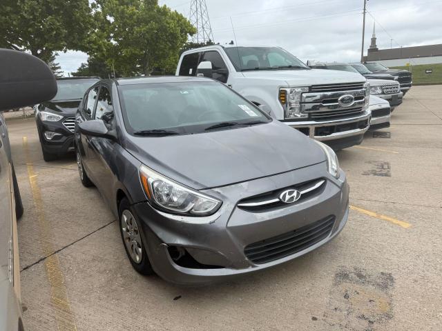 Hatchbacks HYUNDAI ACCENT 2015 Gray