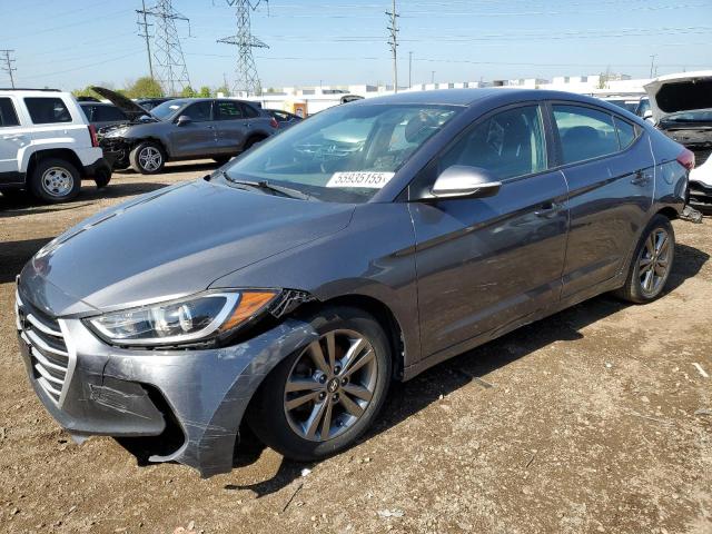 Sedans HYUNDAI ELANTRA 2017 Szary