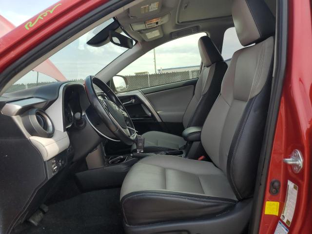  TOYOTA RAV4 2016 Красный