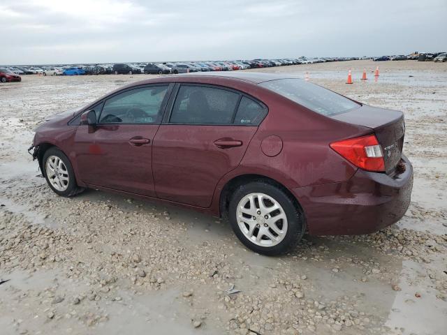 Седаны HONDA CIVIC 2012 Красный