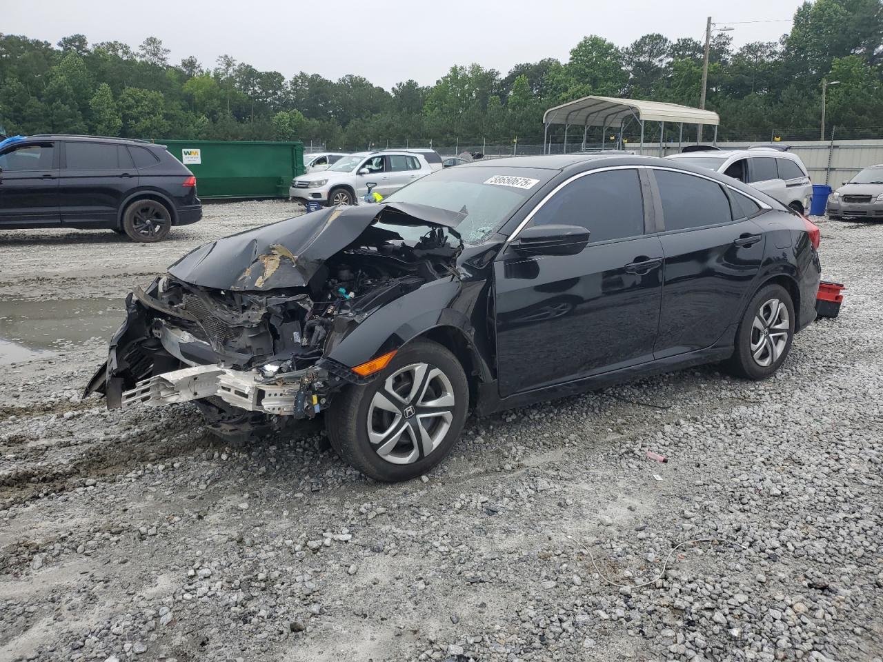 2016 Honda Civic Lx на продаже в Ellenwood, GA - Front End
