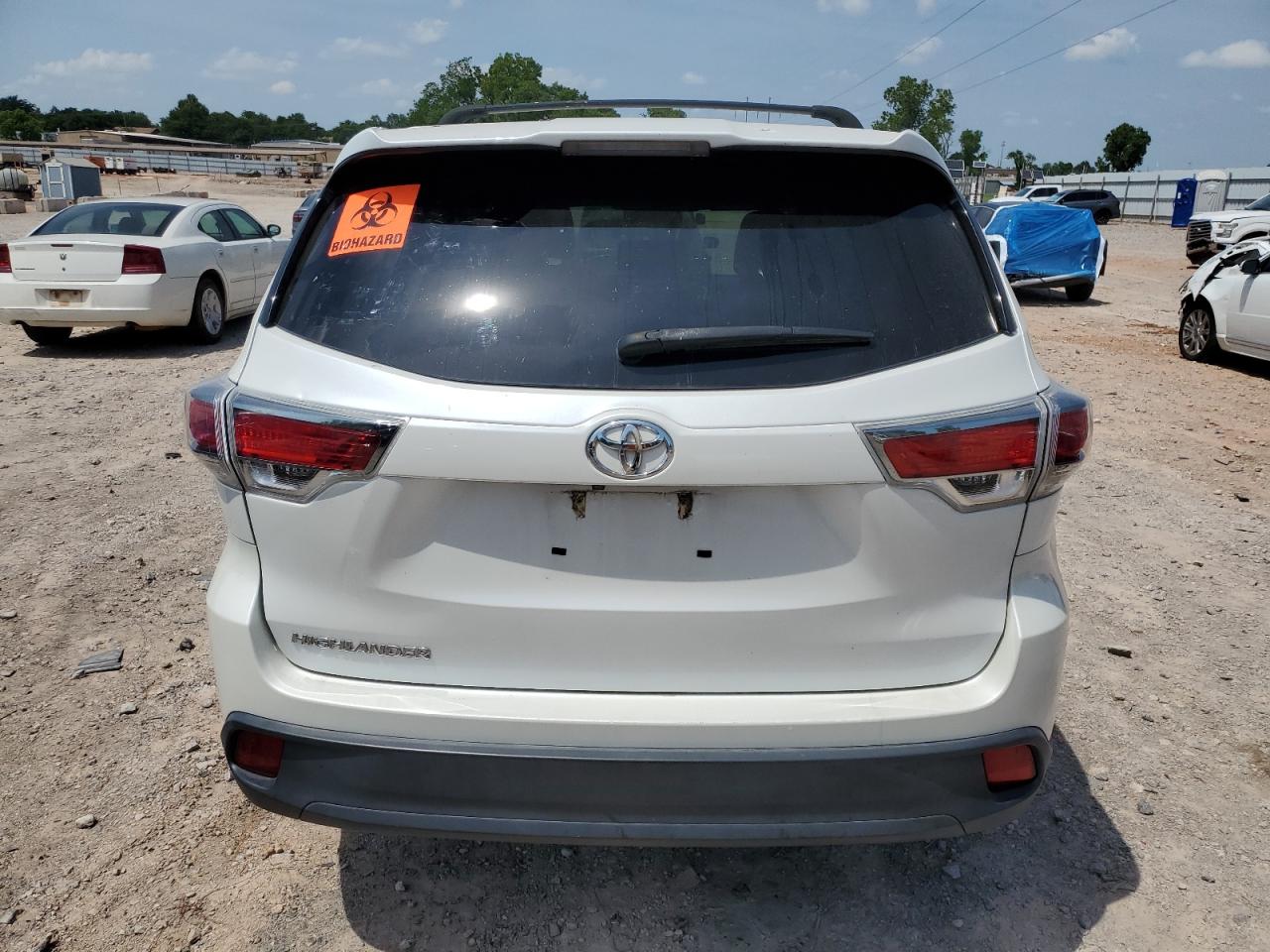 5TDZKRFH4GS170209 TOYOTA HIGHLANDER 2016