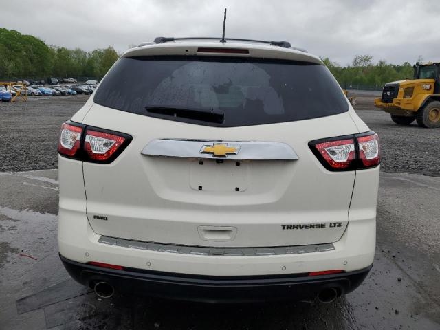  CHEVROLET TRAVERSE 2015 White