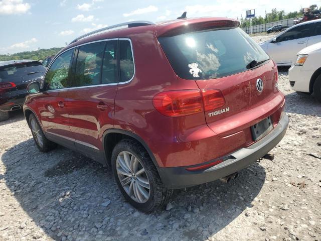  VOLKSWAGEN TIGUAN 2013 Красный