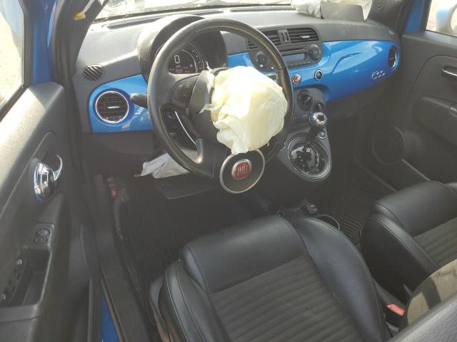  FIAT 500 2015 Blue