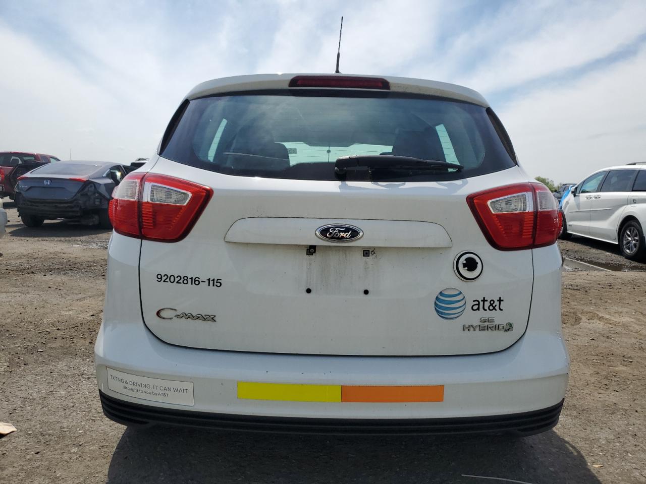 2015 Ford C-Max Se VIN: 1FADP5AU7FL106678 Lot: 52528735