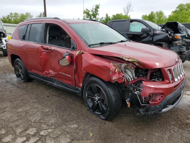  JEEP COMPASS 2017 Czerwony