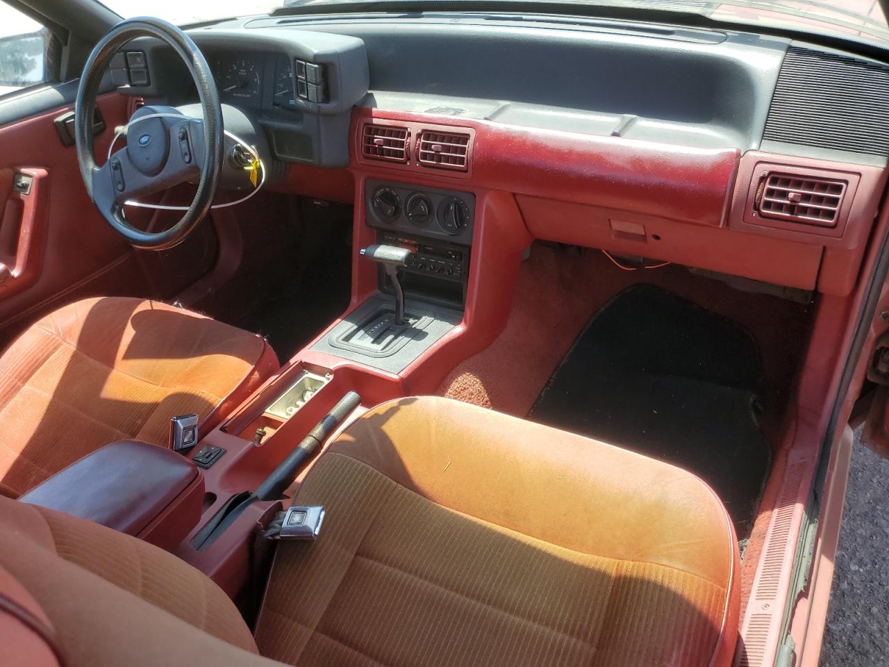1988 Ford Mustang Lx VIN: 1FABP40A9JF257876 Lot: 56777285